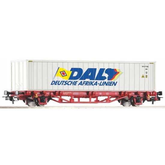 Wagon towarowy z kontenerem 40 DAL Piko 58785 H0
